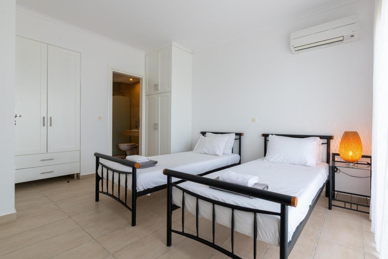 Villa Milena With Private Pool, Vlicha Beach Lindos Luaran gambar